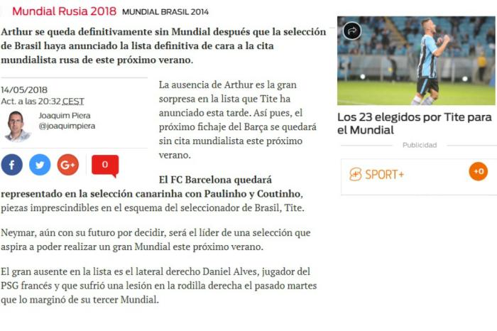 Reprodução / Sport