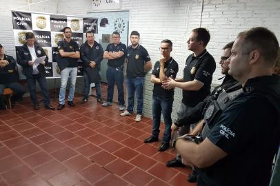 Operação da Polícia Civil investiga grupo envolvido no furto de motos em Santa Rosa 