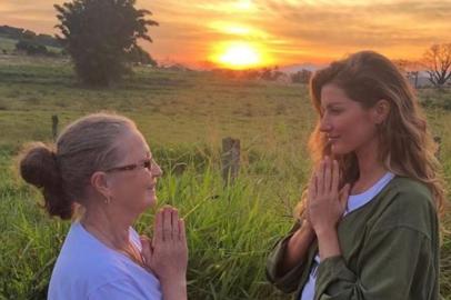 Gisele Bündchen posta foto no Rio Grande do Sul em seu Instagram