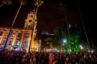 Noite dos Museus - memorial do RS e Praça da Alfândega - sem data (pode ser da edição de 2016 ou 2017)