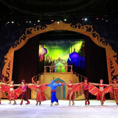  PORTO ALEGRE, RS, BRASIL, 21/05/2018: Prévia do espetáculo Disney on Ice no Gigantinho.