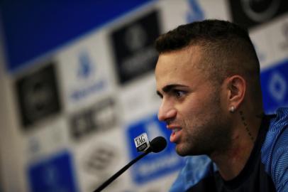  PORTO ALEGRE, RS, BRASIL, 22/05/2018 - Coletiva do Grêmio, que ocorreu na tarde desta terça feira. (FOTOGRAFO: ANDERSON FETTER / AGENCIA RBS)