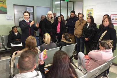 Conselho Municipal da Saúde, novos conselheiros, visita, Postão 24 horas, prefeitura de Caxias do Sul, Daniel Guerra, Caxias do Sul