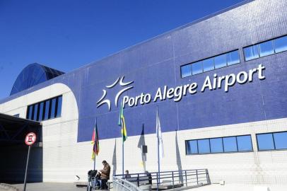  PORTO ALEGRE, RS, BRASIL - 24/05/2018 - Ambiental no aeroporto Salgado Filho. (Ronaldo Bernardi/Agência RBS)