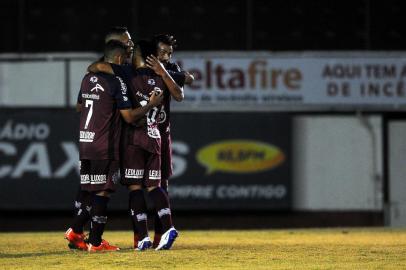  CAXIAS DO SUL, RS, BRASIL, 27/05/2018 - Ser Caxias e Inter de Lajes(SC) se enfrentam as 18 horas, no Estádio Centenário. Jogo válido pela 6ª rodada da série D do Campeonato Brasileiro. Esse é o Jogo 1000 da equipe Grená no Estádio Francisco Stédile, o Centenário. (Marcelo Casagrande/Agência RBS)