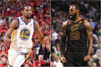 kevin durant, lebron james, golden state warriors, cleveland cavaliers