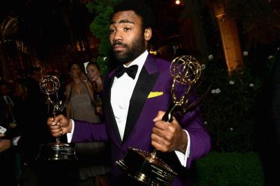 FOX Broadcasting Company, Twentieth Century Fox Television, FX And National Geographic 69th Primetime Emmy Awards After Party - ArrivalsLOS ANGELES, CA - SEPTEMBER 17: Donald Glover attends FOX Broadcasting Company, Twentieth Century Fox Television, FX And National Geographic 69th Primetime Emmy Awards After Party at Vibiana on September 17, 2017 in Los Angeles, California.   Emma McIntyre/Getty Images/AFPEditoria: ACELocal: Los AngelesIndexador: Emma McIntyreSecao: PeopleFonte: GETTY IMAGES NORTH AMERICAFotógrafo: STF