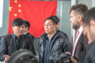 Grupo de chineses da CRFG visita Aeromovel em Porto Alegre