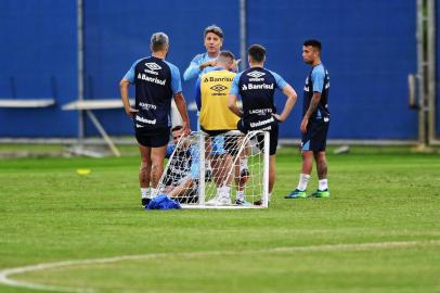  PORTO ALEGRE, RS, BRASIL, 04/06/2018  - Treino do Grêmio que ocorreu na tarde desta segunda feira.(FOTOGRAFO: ANDERSON FETTER / AGENCIA RBS)