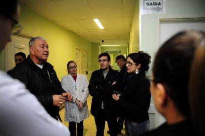  CAXIAS DO SUL, RS, BRASIL, 05/06/2018 - Vereadores visitam Pronto Atendimento 24h em Caxias. (Marcelo Casagrande/Agência RBS)