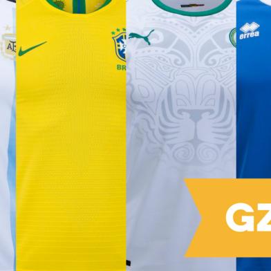 infocopa, copa do mundo, copa da rússia, camisetas, uniformes