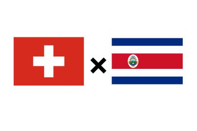 escudos, montagem, futebol, copa do mundo, suíça, costa rica