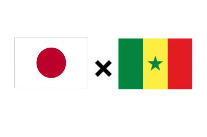 escudos, montagem, futebol, copa do mundo, japão, senegal