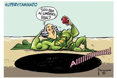 Charge do Gilmar Fraga para o de Fora da Curva