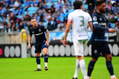 PORTO ALEGRE, RS, BRASIL, 10/06/2018- Grêmio recebe o América-MG na Arena, em jogo válido pela 11ª rodada do Brasilerão. (FOTOGRAFO: TADEU VILANI / AGENCIA RBS)