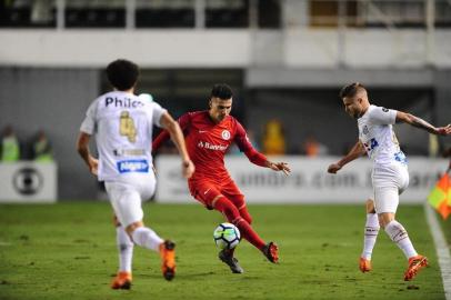  SANTOS, SP, 10.06.2018. Inter enfrenta o Santos na Vila Belmiro em partida válida pela 11ª rodada do Brasileirão. Foto: Ricardo Duarte/Internacional, Divulgação