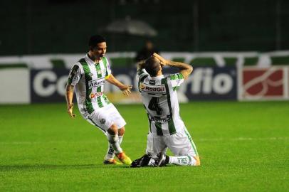  CAXIAS DO SUL, RS, BRASIL, 11/06/2018.  Juventude x Coritiba, jogo válido pela 11ª rodada da série b do campeonato brasileiro. (Porthus Junior/Agência RBS)