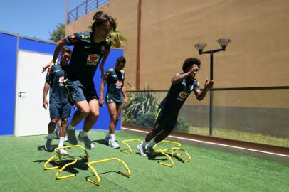 pedro geromel, seleção brasileira, treino, copa do mundo