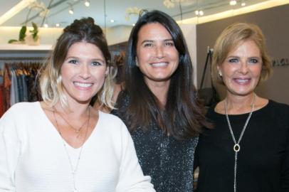 Revista VLK é lançada no Rio de Janeiro. Publicação é da gaúcha Valkiria Schotkis. NA FOTO: Camila Albano, Fernanda Chies e Renata Borlido