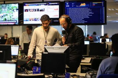  PORTO ALEGRE, RS, BRASIL, 13/06/2018: Zero Hora, Diário Gaúcho e Rádio Gaúcha operam em Redação Integrada (FOTO: ISADORA NEUMANN/ AGENCIA RBS)