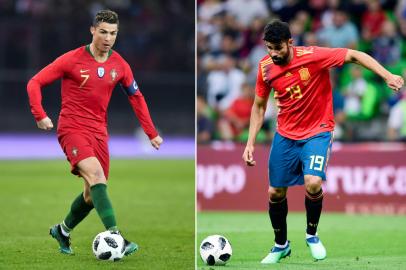 portugal, espanha, cristiano ronaldo, diego costa