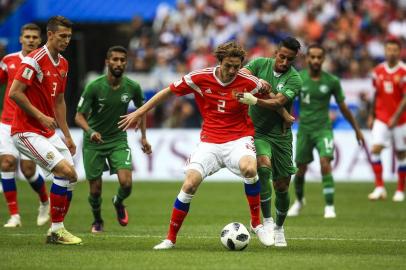  MOSCOU, RÚSSIA - 14/06/2018 - A Rússia enfrenta a Arabia Saudita na abertura da Copa do Mundo de 2018. (Anderson Fetter/Agência RBS)Indexador: Anderson Fetter