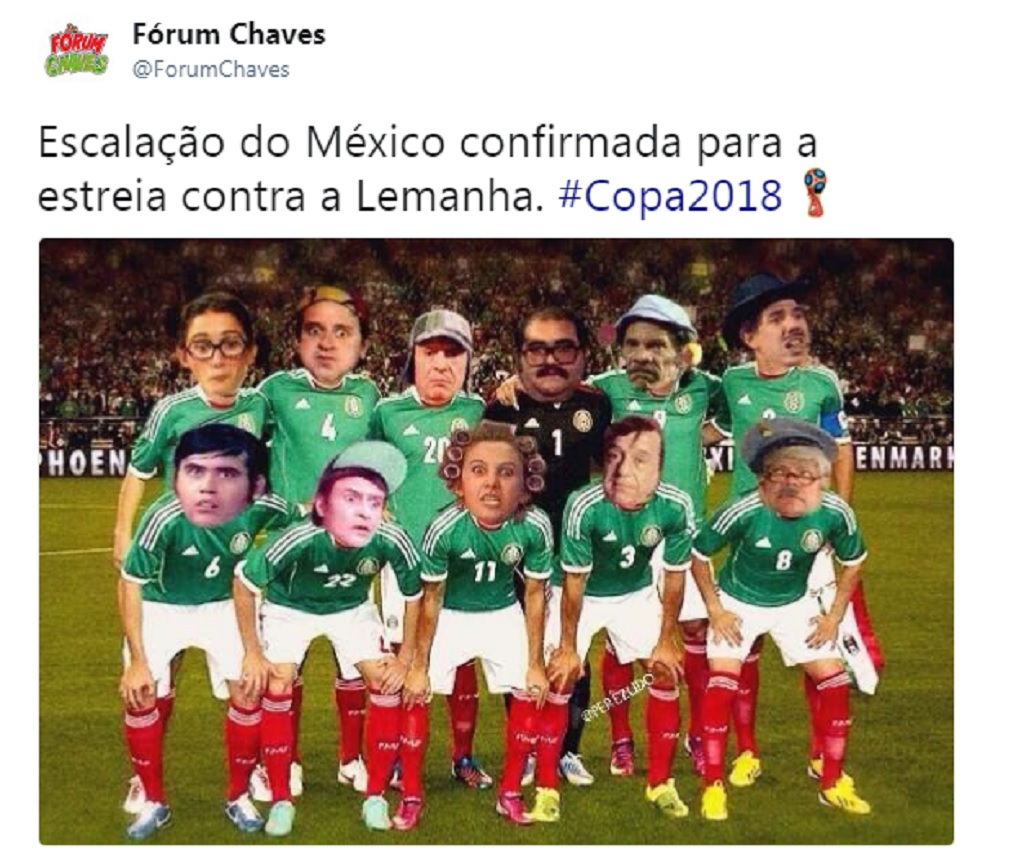 Memes da Copa do Mundo 2018: Brasil x México 