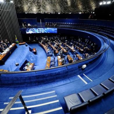  Plenário do Senado Federal durante sessão deliberativa ordinária. Geral do plenário. Foto: Marcos Oliveira/Agência Senado