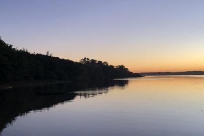 Rio Uruguai, em São Borja.