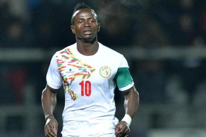 (FILES) In this file photo taken on March 23, 2017 Senegal forward Sadio Mane plays during their international match against Nigeria at The Hive Stadium, Barnet.The 2018 World Cup will take place in Russia from June 14, 2018 until July 15, 2018. / AFP PHOTO / OLLY GREENWOOD