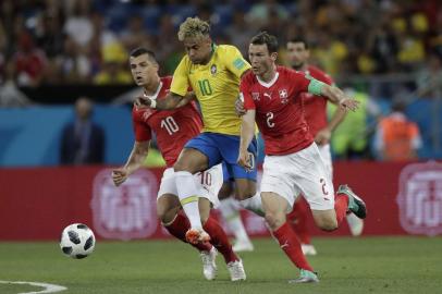  Brasil enfrenta a Suiça pela primeira rodada da fase de grupos da Copa do Mundo.