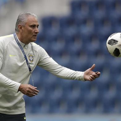  SÃO PETESBURGO, RÚSSIA, 21.06.2018. Treino da Seleção Brasileira em São Petesburgo, na véspera do segundo jogo da primeira fase da Copa do Mundo 2018.Foto: André Mourão/MoWA PressIndexador: Andre Mourao