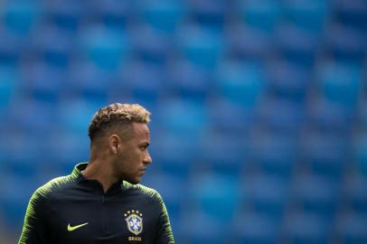  SÃO PETESBURGO, RÚSSIA, 21.06.2018. Treino da Seleção Brasileira em São Petesburgo, na véspera do segundo jogo da primeira fase da Copa do Mundo 2018.Foto: Pedro Martins/MoWA PressIndexador: Pedro Martins