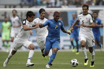  SÃO PETESBURGO, RÚSSIA, 22.06.2018. Brasil venceu a Costa Rica por 2 a 0 em São Petesburgo, em partida válida pela segunda rodada do Grupo E.Foto: André Mourão/MoWa PressIndexador: Andre Mourao