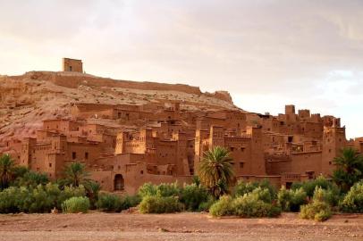 Ait-ben-Haddou, no Marrocos, no roteiro de volta ao mundo de Ernani Magalhães.