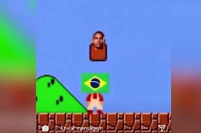 douglas costa, super mario, instagram