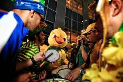  MOSCOU, RÚSSIA - 25/06/2018 - Chegada da Seleção Brasileira a Moscou. (Anderson Fetter/Agência RBS)