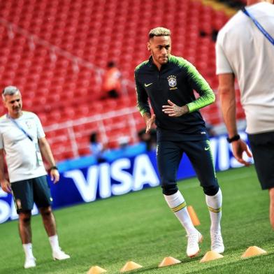  MOSCOU, RÚSSIA, 26/06/2018 - Treino da seleção brasileira.(FOTOGRAFO: ANDERSON FETTER / AGENCIA RBS)