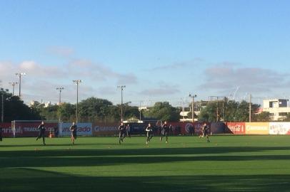 futebol, inter, ct parque gigante, treino