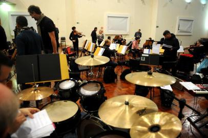  CAXIAS DO SUL, RS, BRASIL 25/06/2018Ensaio da orquestra da UCS + Rock In Concert. (Lucas Amorelli/Agência RBS)