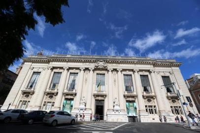  PORTO ALEGRE, RS, BRASIL,  16-05-2018. Fotos atualizadas das fachadas do Palácio Piratini (FOTO), da Assembleia Legislativa e do Tribunal de Justiça do Estado. (FERNANDO GOMES/AGÊNCIA RBS)