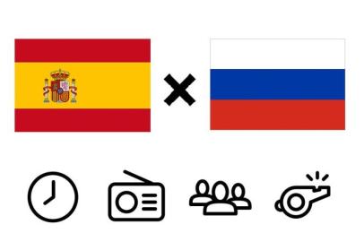 espanha x rússia