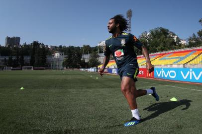 marcelo, treino, sochi, copa do mundo