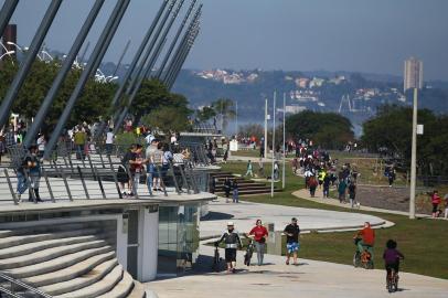  PORTO ALEGRE - BRASIL - Orla do Guaiba. (FOTO: LAURO ALVES)