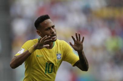  Brazil and Mexico at the Samara Arena in Samara on July 2, 2018. /