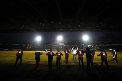  CAXIAS DO SUL, RS, BRASIL 24-06-2018SER Caxias x Uberlândia no estádio Centenário. Jogo válido pelas oitavas de final da série D do Brasileirão. (Felipe Nyland/Agência RBS)