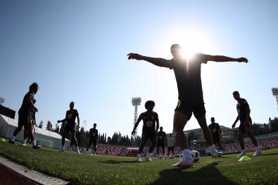 Treino da Seleção em Sochi