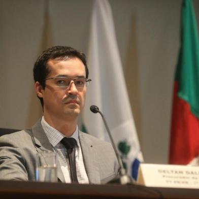  PORTO ALEGRE, RS, BRASL - 2018.03.16 - Procuradores que atuam na Lava-Jato fazem balanço dos quatro anos da operação. Na foto: Deltan Dallagnol, procurador da república. (Foto: ANDRÉ ÁVILA/ Agência RBS)