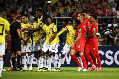  MOSCOU, RÚSSIA, 03-07-2018. Colômbia x Inglaterra pela Copa 2018Seleções se enfrentam nesta terça-feira pelas oitavas de final. (ANDERSON FETTER/AGÊNCIA RBS)Indexador: Anderson Fetter