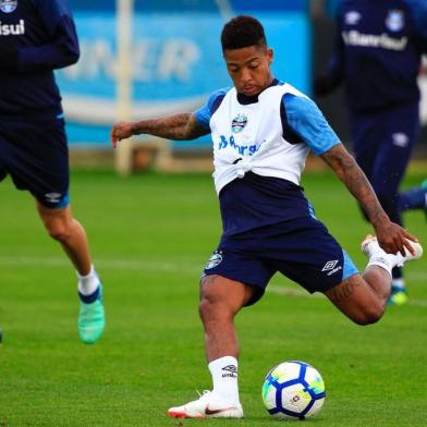  PORTO ALEGRE, RS, BRASIL, 03-07-2018. Grêmio faz treino no CT Luiz Carvalho. Na foto: Marinho (MATEUS BRUXEL/AGÊNCIA RBS)